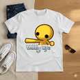 thumbnail image 1 of Wobbly Life Video Game Funny Kids Birthday Party Gift Art Unisex T-Shirt, up to Size 5XL, 1 of 2