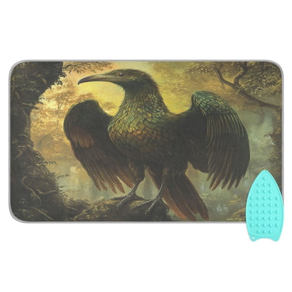 Wobogo Ancient Giant Eagle Ironing Mat Blanket Quilted Washer Dryer Heat Resistant Pad Foldable for Easy Storage