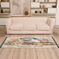 thumbnail image 1 of Wobogo Cute Hedgehog Bedside Long Rug Delicate and Soft Modern Indoor Area Decor Non Slip Carpet for Bed Room Corridor Entrance Balcony, 1 of 8