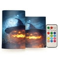 thumbnail image 1 of Wobogo Giant Pumpkin Combo Flameless Flickering Candle Light with Remote Control and Timer for Romantic Atmosphere, 1 of 7