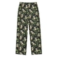 thumbnail image 1 of Wobogo Green Leaf Sloth Pattern Long Pajama Pants Bottoms Soft Sleepwear with Pockets, 1 of 9