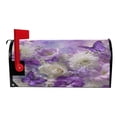 thumbnail image 1 of Wobogo Purple Butterfly Floral Mailbox Cover Magnetic for Garden Yard Home Decor Standard Size 25.4×20.78in, 1 of 9