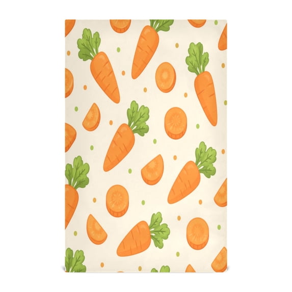 Pattern Llives Wobogo Radish Pattern Kitchen Towel 4 Piece Large Cotton Dishcloth ...