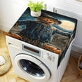 thumbnail image 1 of Wobogo Scary Scarecrow Washing Machine Cloth Dryer Refrigerator Top Cover Protective Non-Slip Mat For Kitchen Laundry, 1 of 6