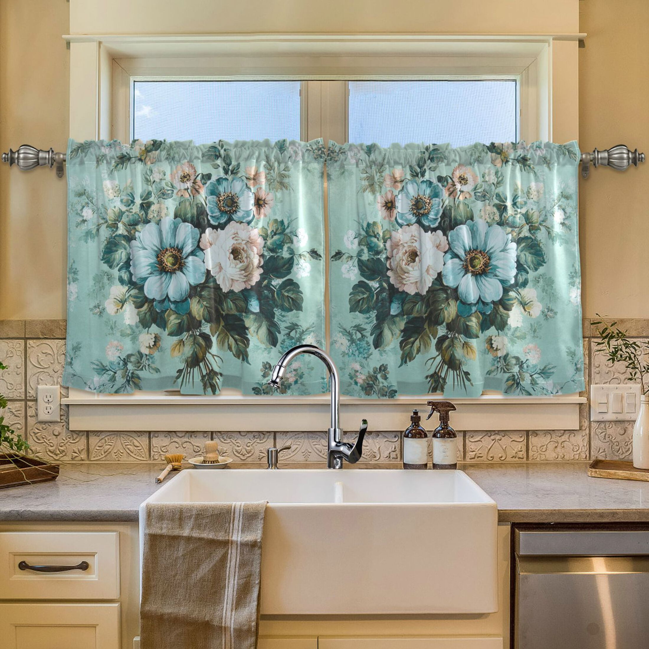 Shabby Chic Kitchen Curtainsnull