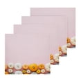 thumbnail image 1 of Wobogo Small Pumpkins Square Cotton Towel Set of 4 Soft and Skin-friendly with Good Absorbency 12×12in, 1 of 9