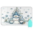 thumbnail image 1 of Wobogo Snowman and Dwarf Ironing Mat Blanket Quilted Washer Dryer Heat Resistant Pad Foldable for Easy Storage, 1 of 6