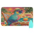 thumbnail image 1 of Wobogo Summer Parrot Ironing Mat Blanket Quilted Washer Dryer Heat Resistant Pad Foldable for Easy Storage, 1 of 6
