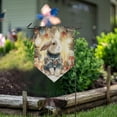 thumbnail image 1 of Wobogo Triangle Garden Flag Festive Rabbit 28x40 in Large Yard Flag Durable Fade Resistant Outdoor Decor, 1 of 6