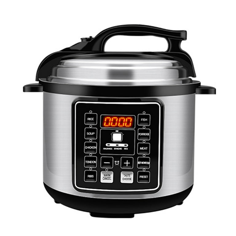 Wobythan Electric Cooker 5QT Large Capacity Electric Pressure Cooker Multifunctional Household Smart Rice Cooker US 110V