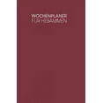 thumbnail image 1 of Wochenplaner für Hebammen: Handlicher Terminkalender - Motiv: Rot (Paperback), 1 of 1
