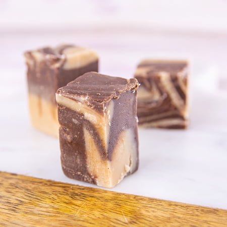 Wockenfuss Candies Creamy Fudge - Peanut Butter & Chocolate, 1lb