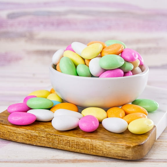 Wockenfuss Candies Jordan Almonds Assorted, 1lb