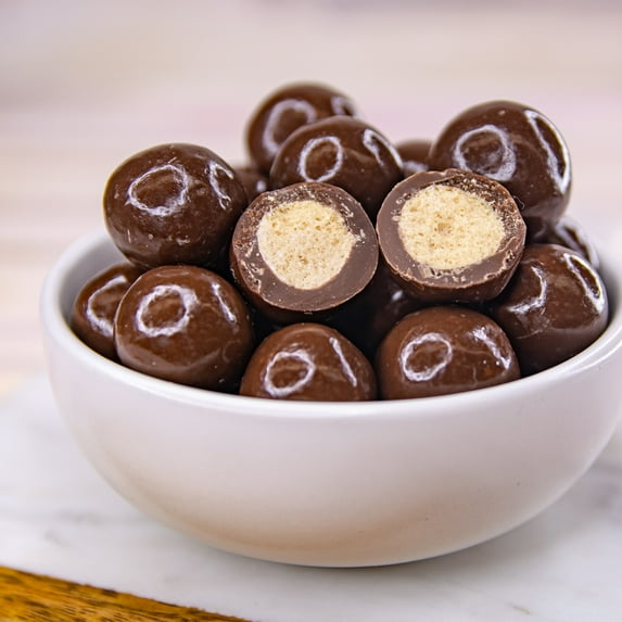 Wockenfuss Candies Milk Chocolate Malted Milk Balls - 1lb