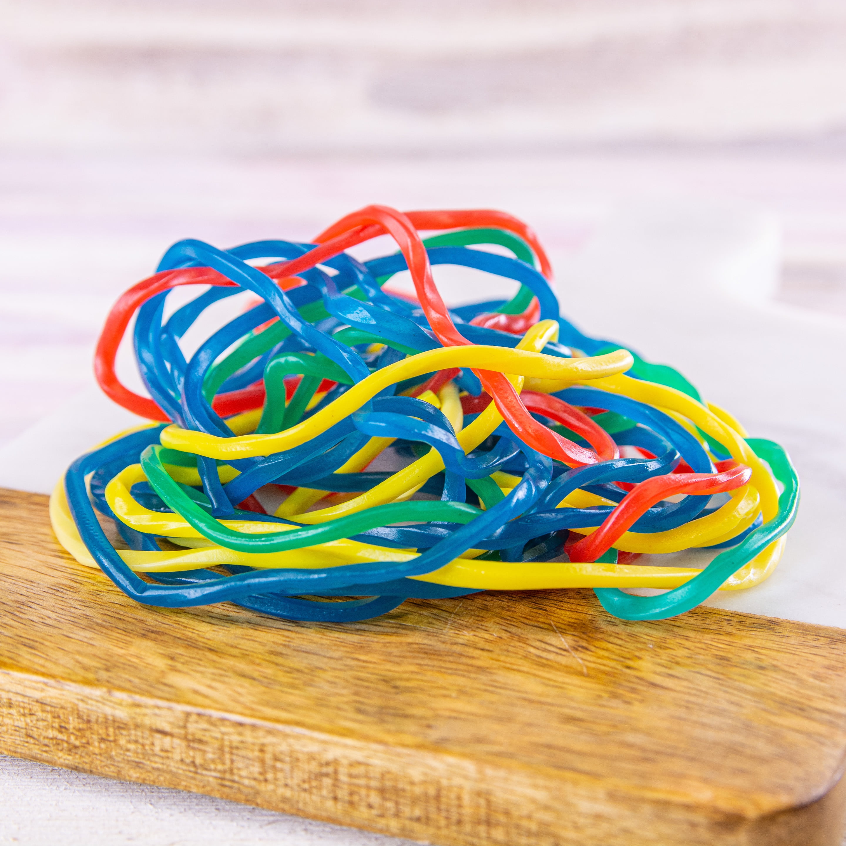Wockenfuss Candies Rainbow Shoestring Licorice, 8 oz