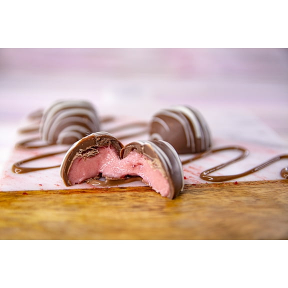 Wockenfuss Candies Strawberry Creams, Milk Chocolate - 1lb