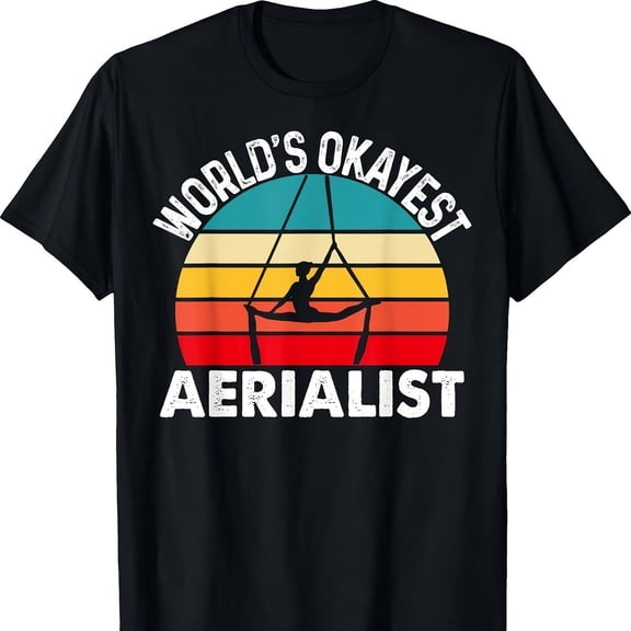 Wod's Okayest Aerialist Aerial Dancer Acrobatics Wo T-S1Hirt
