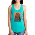 thumbnail image 1 of Wodaabe Woman I Racerback Tank Women -Jacob Green Designs, Female Small, 1 of 4