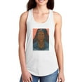 thumbnail image 1 of Wodaabe Woman Racerback Tank Women -Jacob Green Designs, Female Medium, 1 of 4