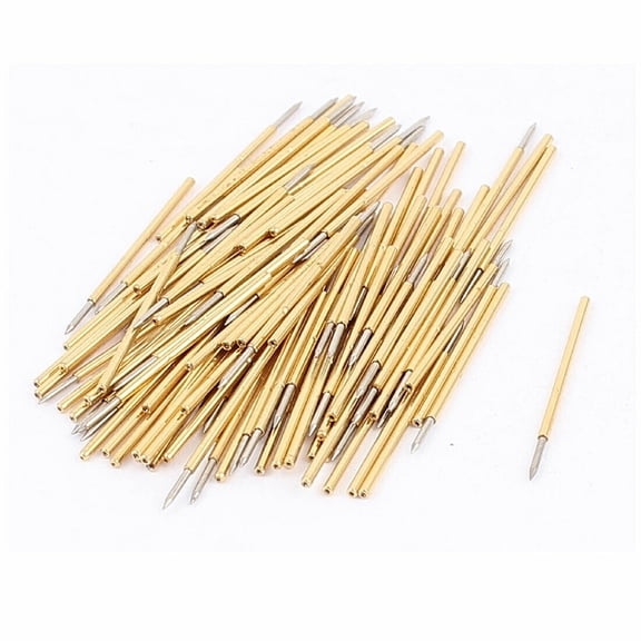 Wodtesl 100pcs/bag P50-B1 Diameter 0.5mm Length 16.35mm Pogo Pin Spring Test Probe