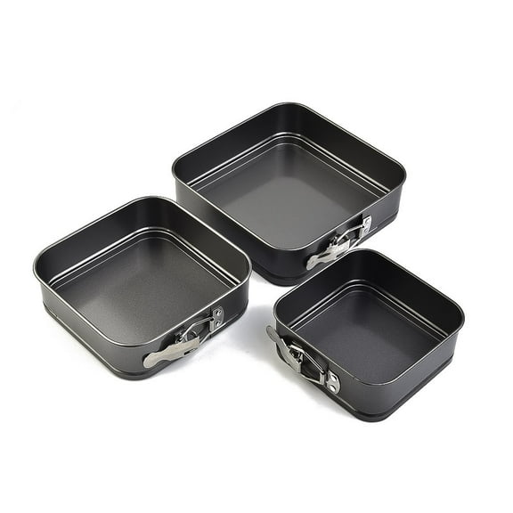 Wodtesl 12/15/18CM Carbon Steel Baking Mold Bakeware Non Stick Spring Form Round Cake Baking Pan Cake Kitchen Tool