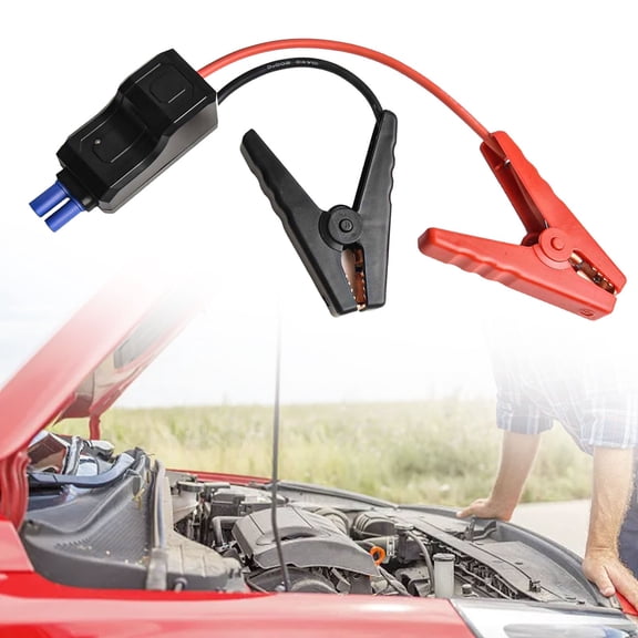 Wodtesl 12V 500A Heavy Duty For Jumper Cable Clamp with Intelligent Detection LED Indicator for 12V Car For Jump Starter Devices