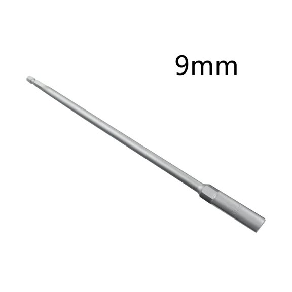 Wodtesl 1PC 250mm Hexagon Nut Driver Drill Bit Adapter Socket Wrench Extension Sleeve Adapter Drill Bit For Pneumatic Screwdrivers