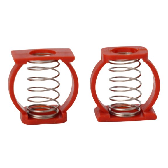 Wodtesl 1pair Folding Bike Hinge Clamp Springs 22.2x21.9mm Rotating Handle Spring C Buckle For Brompton Bicycle Hinge Clamp Accessories