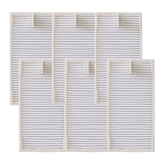 Wodtesl 2/6pcs Sweeper Filters For EUREKA NER600 Vacuum Cleaner Spare Replacement Attachment Filters Sweeper Parts Floor Cleaning