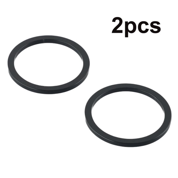Wodtesl 2Pc Bicycle Bottom Bracket Spacer 2.5mm Fits For GXP HollowTech II Crankset Bottom Spacer Cycling Spacer Parts