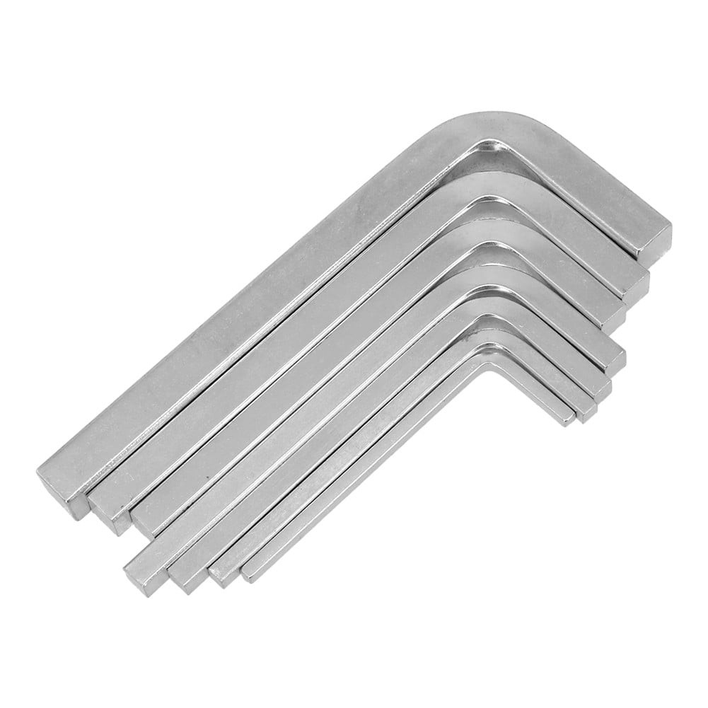 Wodtesl 7Pcs L Shape Square Head Wrench Square Key 4 Point Wrench Screwdriver Set 3-10mm For Hand Tools Wrenches In Stock Wholesale