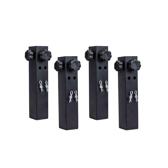 Wodtesl Adjustable Table Leg Extenders Height Adjustable Extenders Double Locking Pins