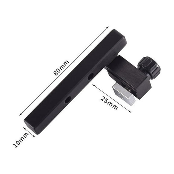 Wodtesl Angle Pusher and Guide Rail Set with Track Stopper for Woodworking Table Saw Adjustable Angle Ruler and Backer