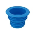 thumbnail image 1 of Wodtesl Blue Silicone Drain Pipe Seal for Washing Machine, Sink, Floor Drain - Universal Fit 1.37-1.77 inch Diameter - Waterproof, 1 of 8