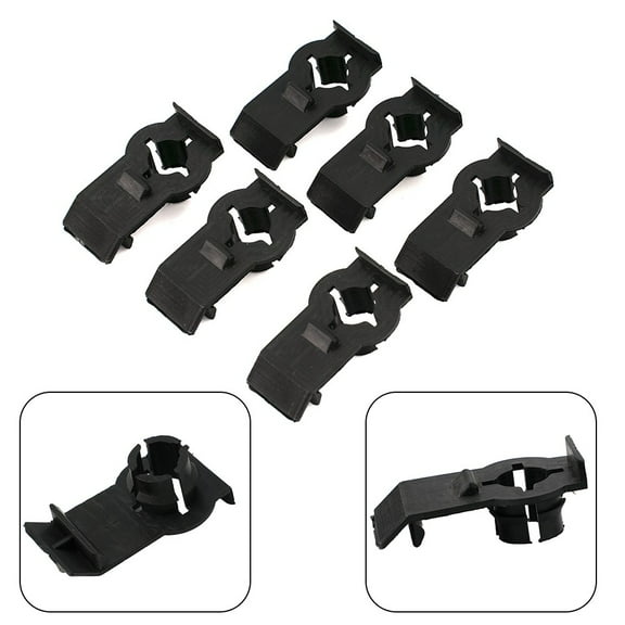 Wodtesl Car Door Windo Regulator Clip Regulator Rail Sliding Replacements For BMW For X5 E53 (2000-2006) Pack Of 6 Car Accessories