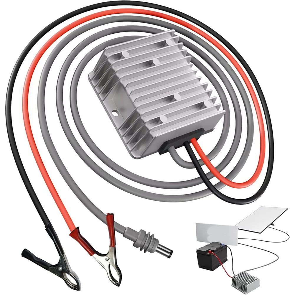 Wodtesl DC Power Converter With Clips For Starlink For Gen 3 Aluminum Shell 12V/24V To 57V 4.5A DC Power Converter Boost Power Cable Kit
