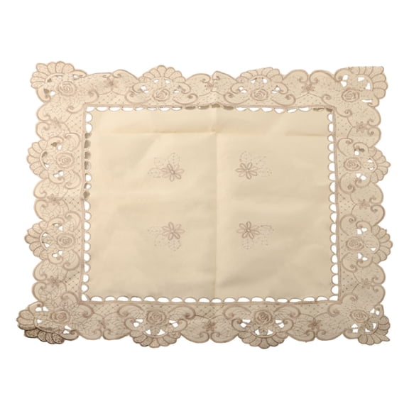 Wodtesl Durable High quality Tablecloth Oval Rectangle Square Table Cloth Wedding Party Dining Room Decor Floral Tablecloth