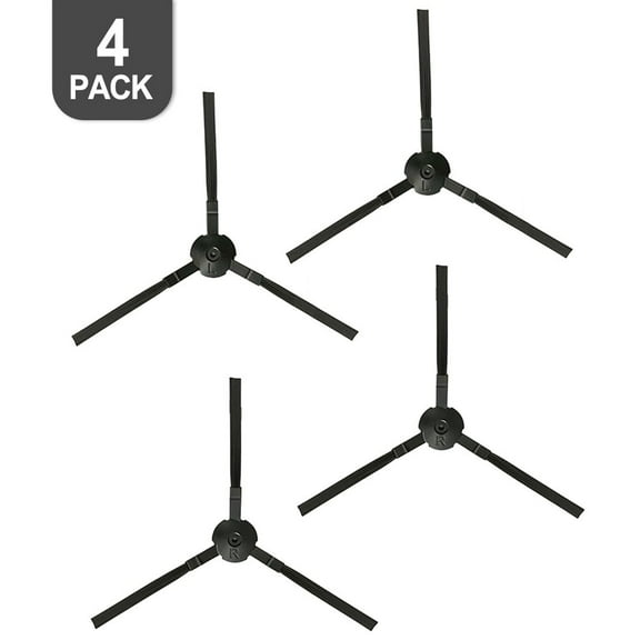 Wodtesl Easily Replaceable Side Brushes for ILIFE A12 Pro Vacuums Set of 4 or 10