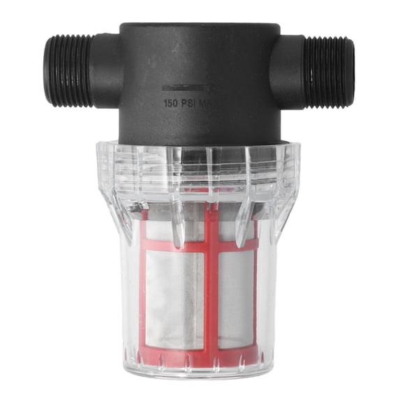 Wodtesl Efficient 34 Inch Water Pump Filter 200 Mesh Pre Filter 304 Stainless Steel
