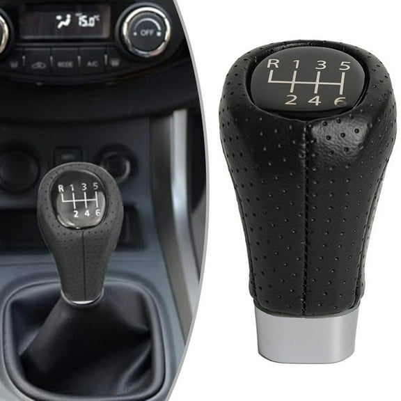 Wodtesl For BMW Leather Shifter Knob Fits For E90 E36 E46 F30 for Enhanced Control
