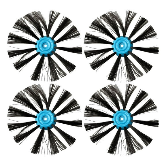Wodtesl For Bissell For SpinWave Series Compatible Replacement Side Brush Set Includes Four Pieces for Models 3115 and For EV675