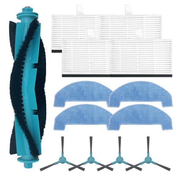 Wodtesl For Conga 7690 Immortal Max Home M Main Brush Side Filter Mop Cloth Kit Replacement Parts Accessories Set Home Appliance