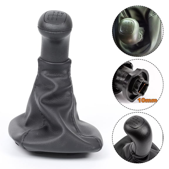 Wodtesl For Mercedes Vito W638 1996-2003 5 Speeds Gear Shifter Knobs Lever Boot Gaiter Shift Level Replacement Car Interior Parts