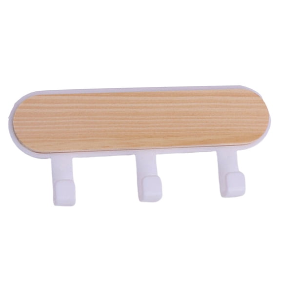 Wodtesl Hat wall hook self-adhesive key ring holder wall mounted coat hanger hook