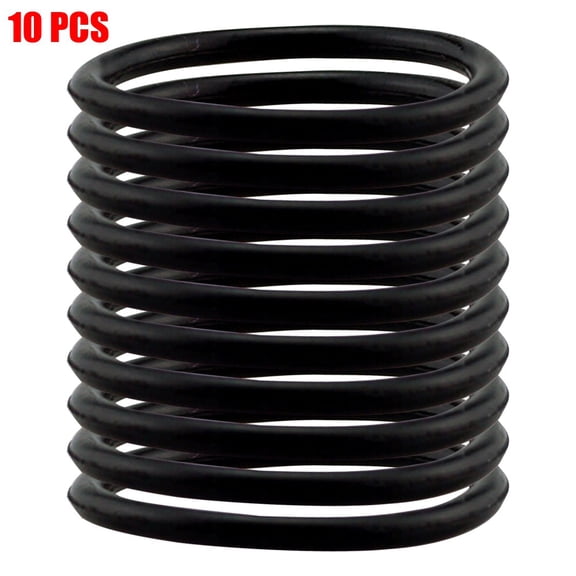 Wodtesl Home Plumbing Sealing Gaskets Kitchen Sink Plug Wastes 10PCS 38mm Basin Plugs For Metal O-Ring O-Rings Replacement