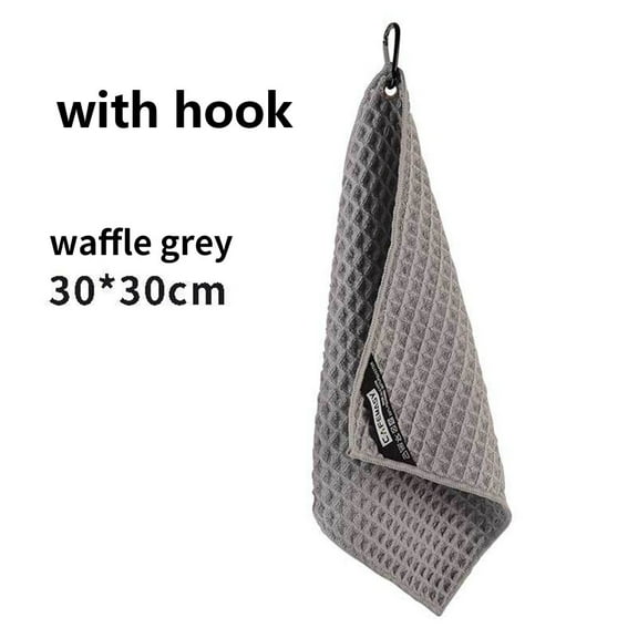 Wodtesl Microfiber Bar Towel for Coffee Shops - High Absorbent Cleaning Cloth - 11.8x11.8 inch Gray - Kitchen & Cafe Appliance Wipe