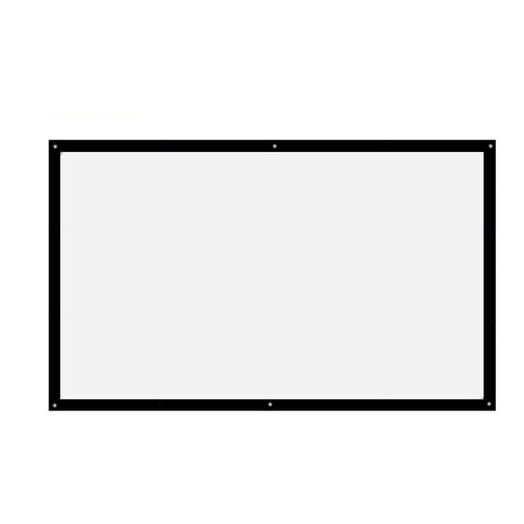 Wodtesl Multi Size HD Projection Screen for Outdoor Films and Conference Presentations