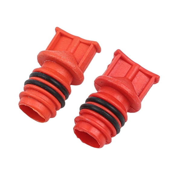 Wodtesl Pair of 2 Air Compressor Oil Breather with 17mm Male Thread Diameter Plastic Build for Air Compressor Maintenance