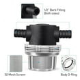 thumbnail image 1 of Wodtesl Premium 12 inch For Water Pump Strainer with 50 Mesh Stainless Steel Filter Suitable for Marine Raw For Water Filters, 1 of 9