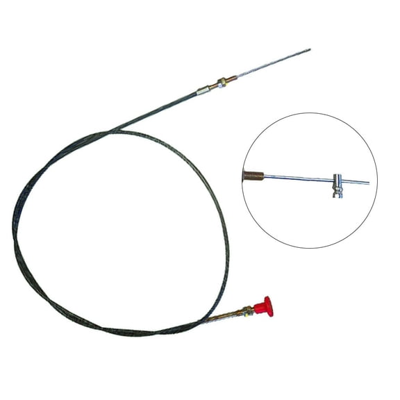 Wodtesl Push Pull Choke Cable for Motorcycles 1PCS Engine Speed Control Wire for Cars and Trucks Length Options from 1 5m to 5m